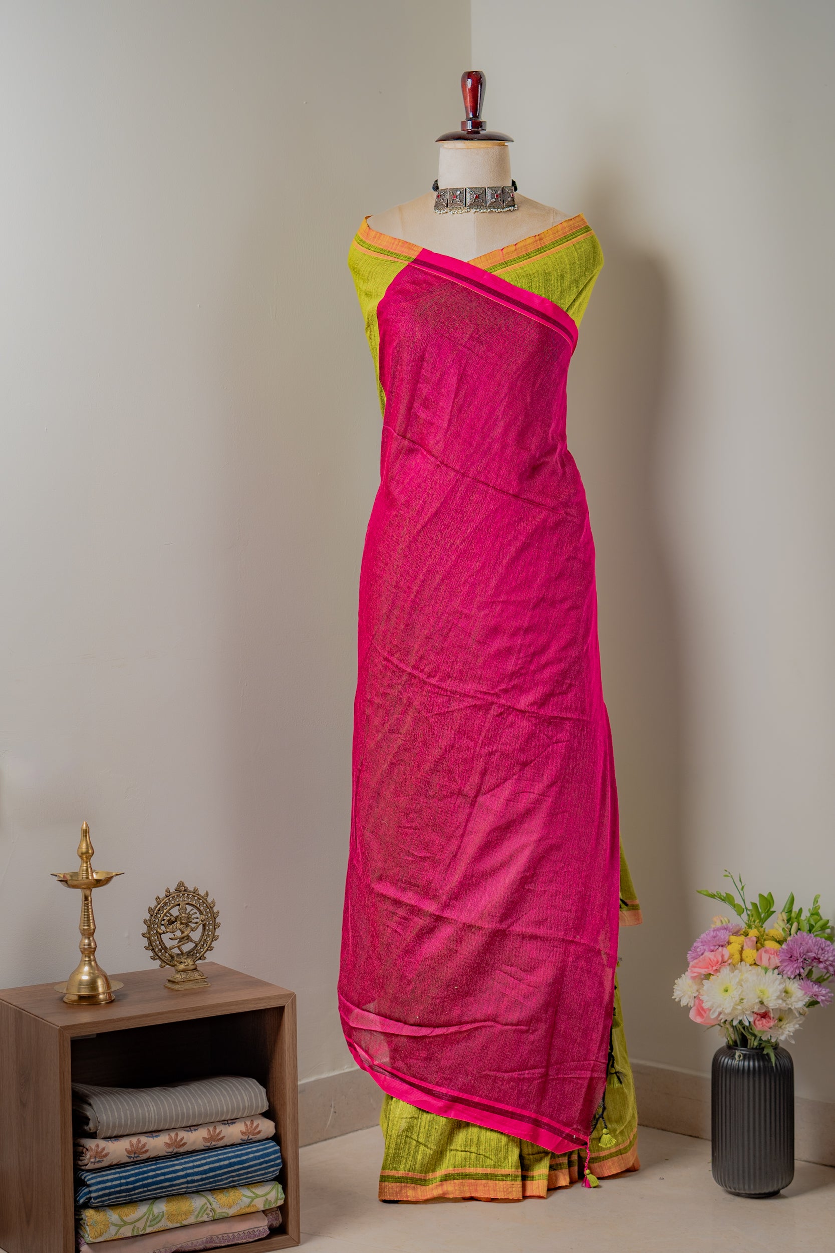 Khwab Mul cotton Saree- Sanjh