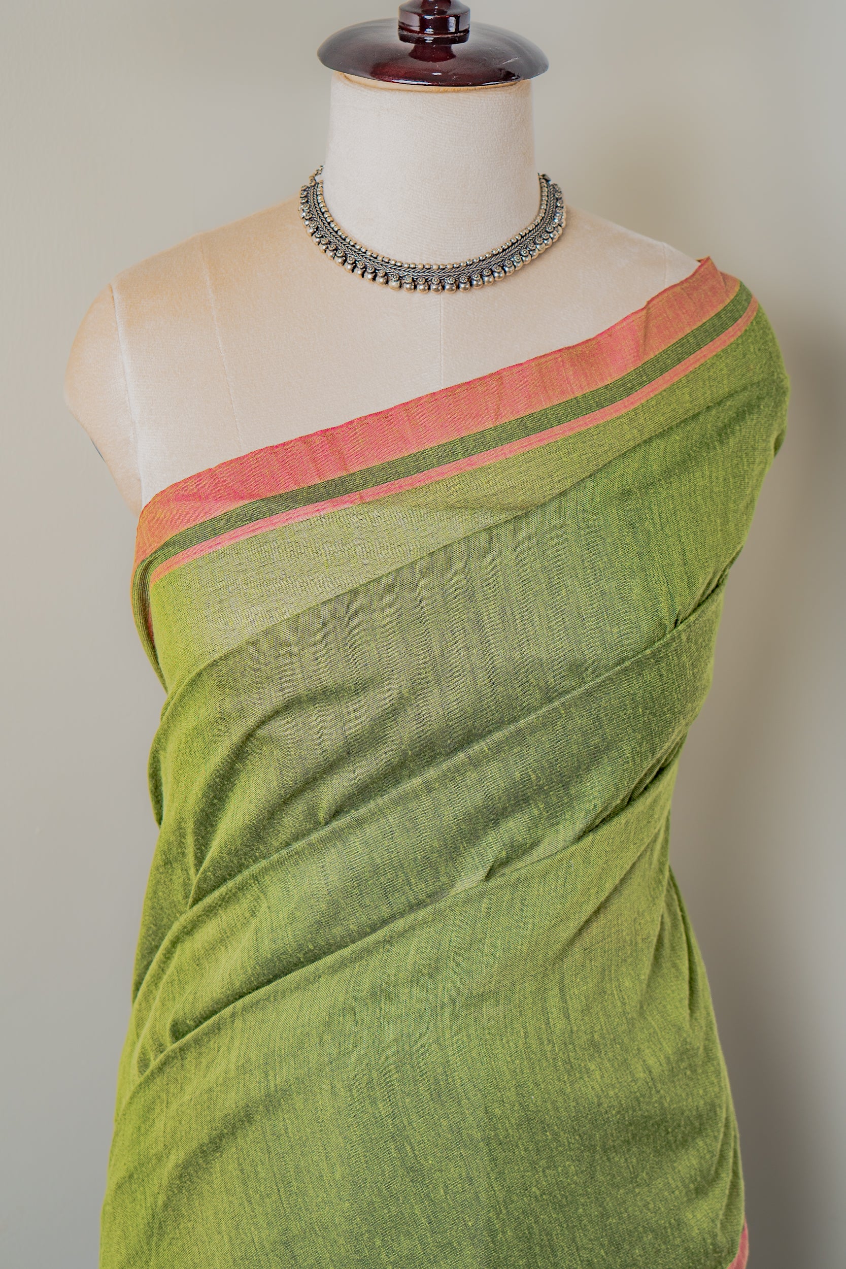 Kudrat Mul cotton Saree- Sanjh