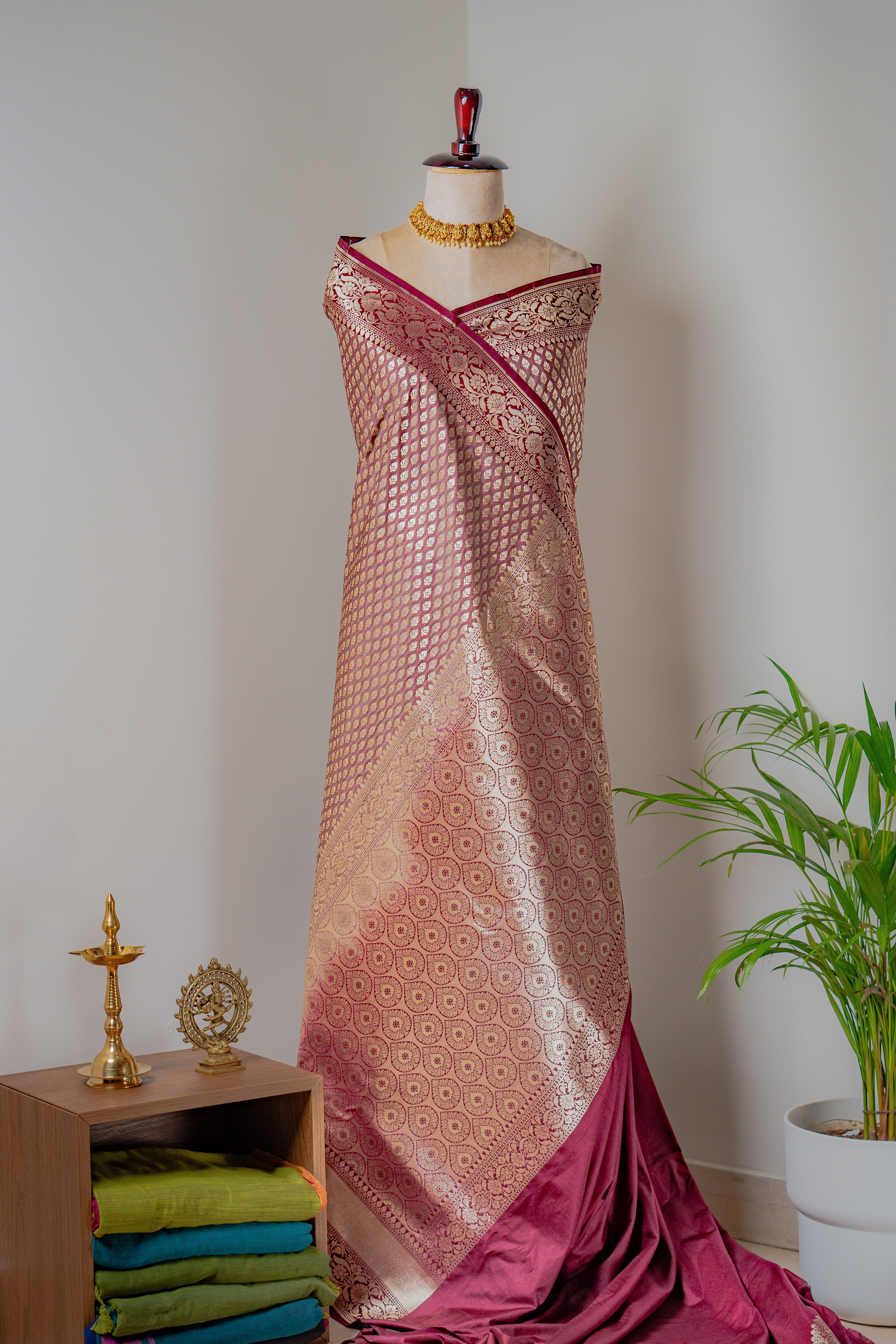 Rudrani Banarasi Saree- Jagmag