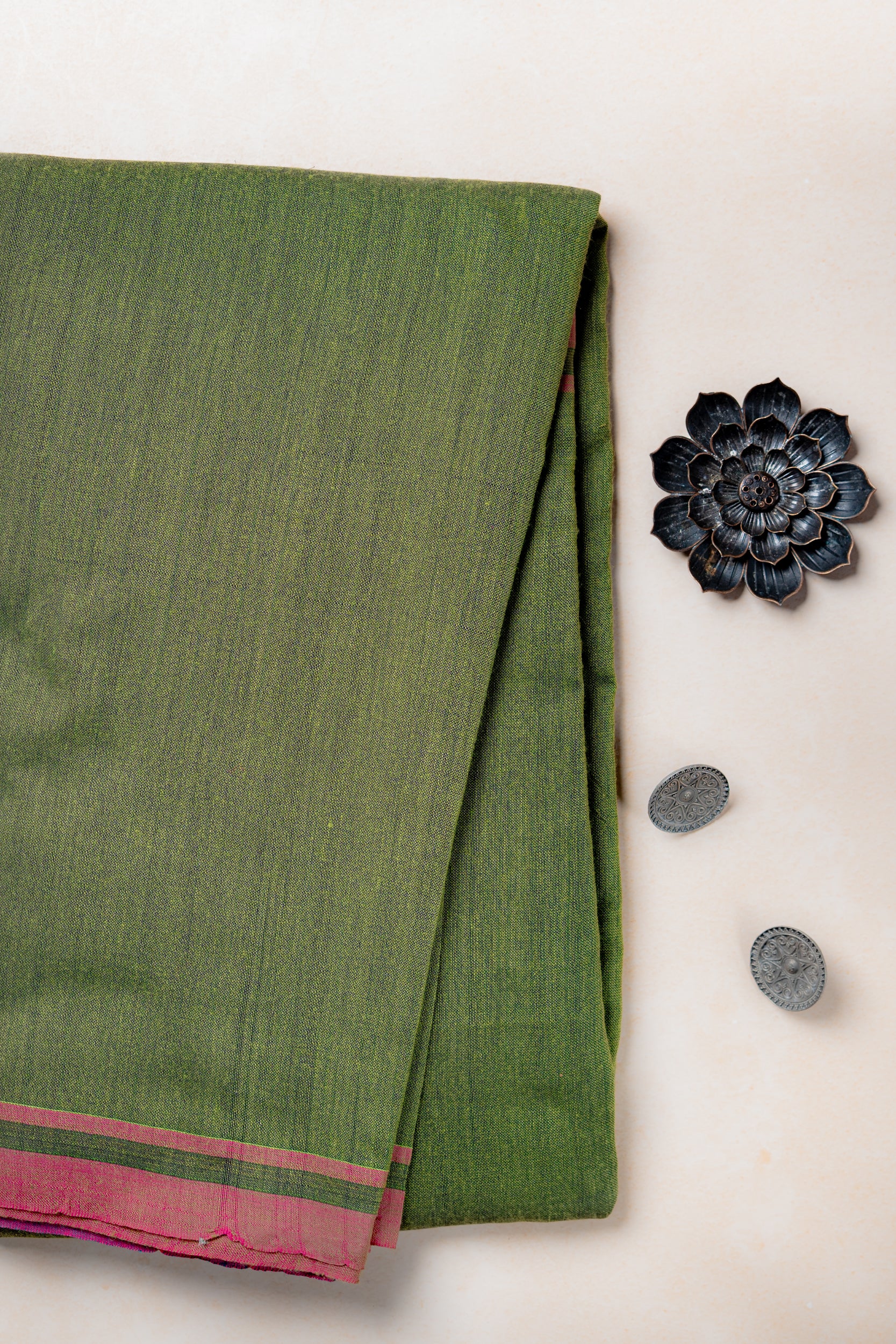Kudrat Mul cotton Saree- Sanjh