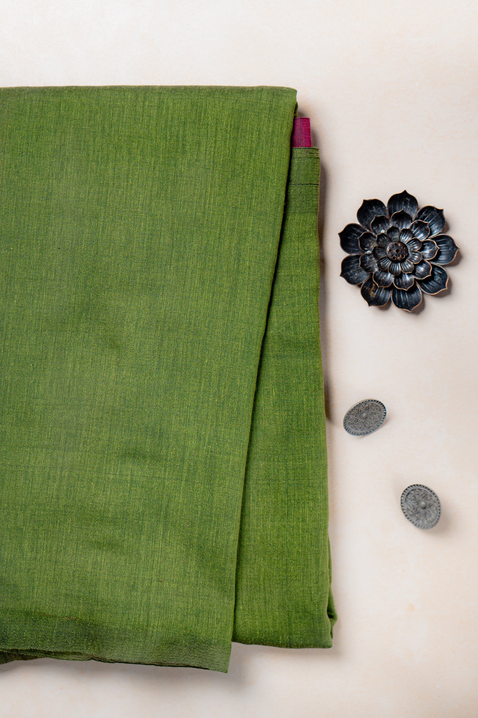 Rani Mul cotton Saree- Sanjh